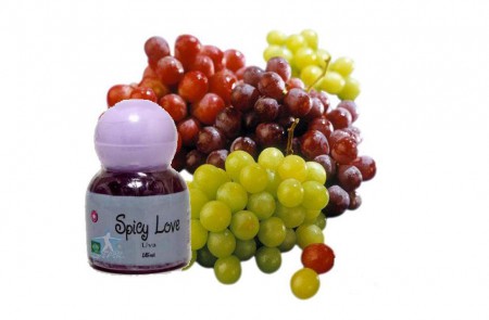  Gel Comestivel Spicy Love - Uva 	 R$4.35