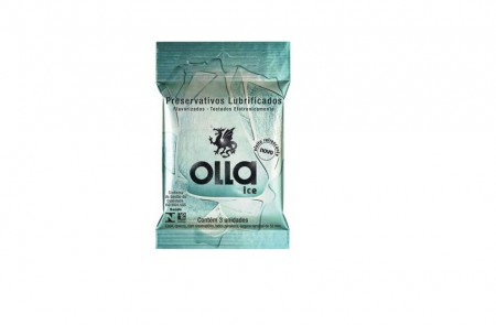  Preservativo Olla Ice 	 R$5.00