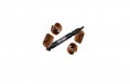 Caneta comestivel pen love com licor_chocolate R$3,40